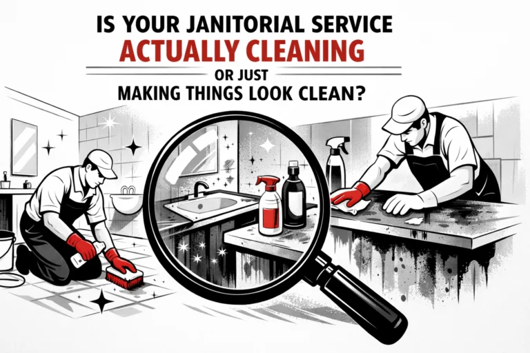Read more about the article 7 Secret Signs Your Janitorial Service Is Just Making Things Look Clean