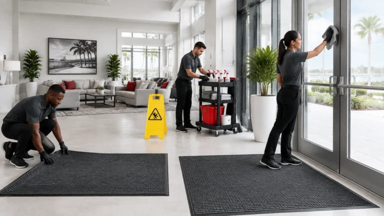 Read more about the article 7 Proven Ways Commercial Cleaning Port Charlotte Prepares HOA Common Areas for Hurricane Season