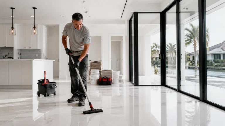 Read more about the article 8 Vital Post Construction Cleaning Tasks to Pass Your Builder Walkthrough in Southwest Florida